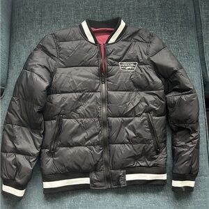 Vans Black Puffer Jacket for Women